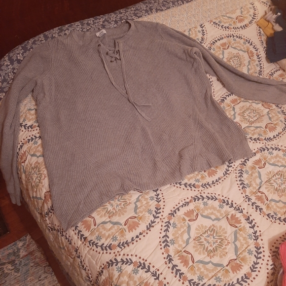 Old Navy Sweaters - Old navy tie neck sweater xxl tall